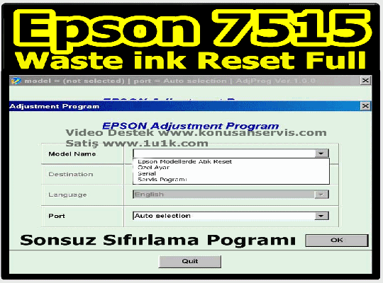 Epson Wf 7515 Reset