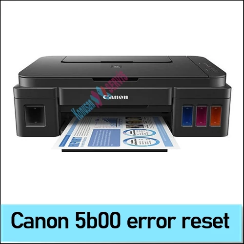 canon g2500 5b00 waste ink pad reset Canon Servis Tool 