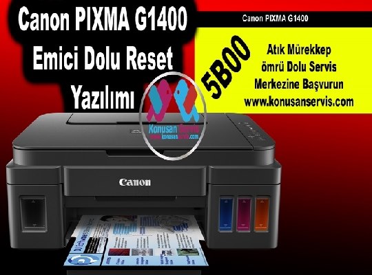 Canon G1400 Sınırsız Reset Programı