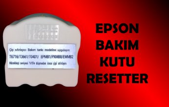 Epson L6168 Bakım tankı çip resetleyici - atık kutu reset