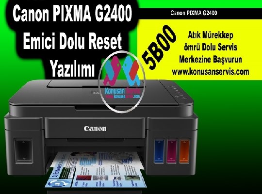 Canon Reset G2400 B500 Resetleme